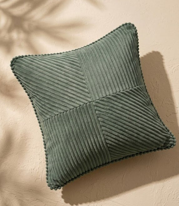 Gray Green Tiltline Cushion Cover