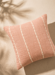 Blush Stitch Cushion Cover