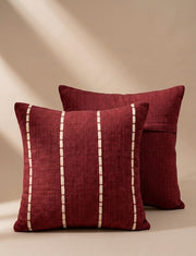 Bordeaux Stitch Cushion Cover