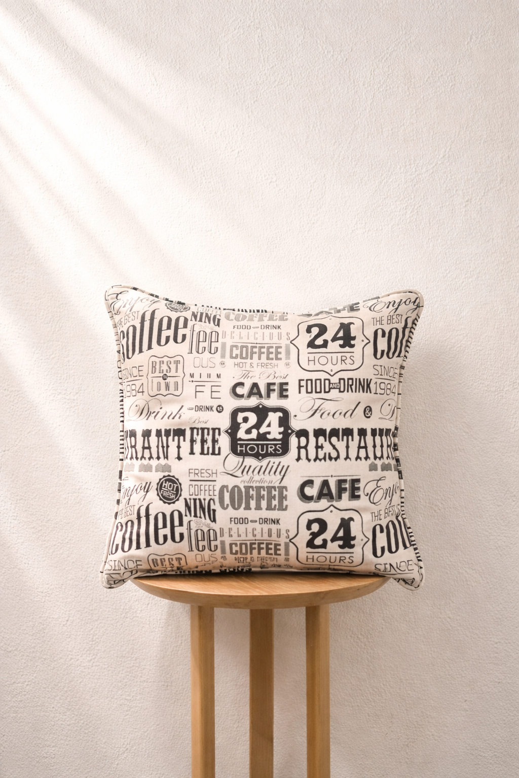 Cafe Tales Cushion Cover
