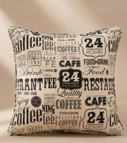 Cafe Tales Cushion Cover
