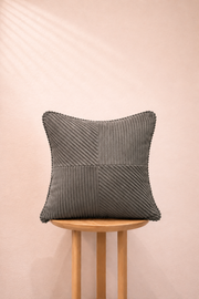 Cloud Gray Tiltline Cushion Cover
