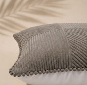 Cloud Gray Tiltline Cushion Cover