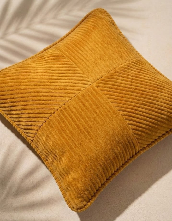 Harvest Gold Tiltline Cushion Cover