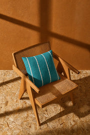 Lagoon Stitch Cushion Cover Aaraamya