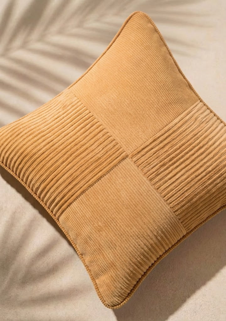 Sand Dune Axis Grid Cushion Cover