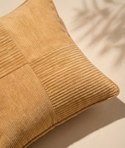 Sand Dune Axis Grid Cushion Cover