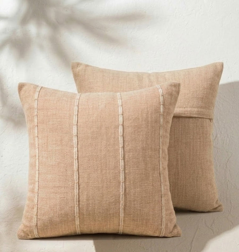 Sand Stitch Cushion Cover