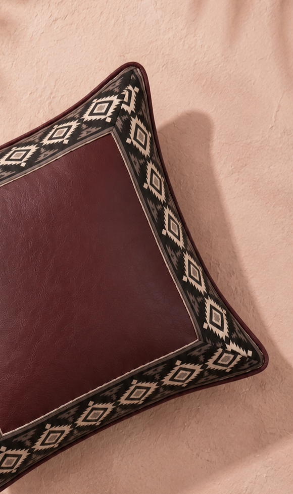 Totem Core Cushion Cover - Burgundy
