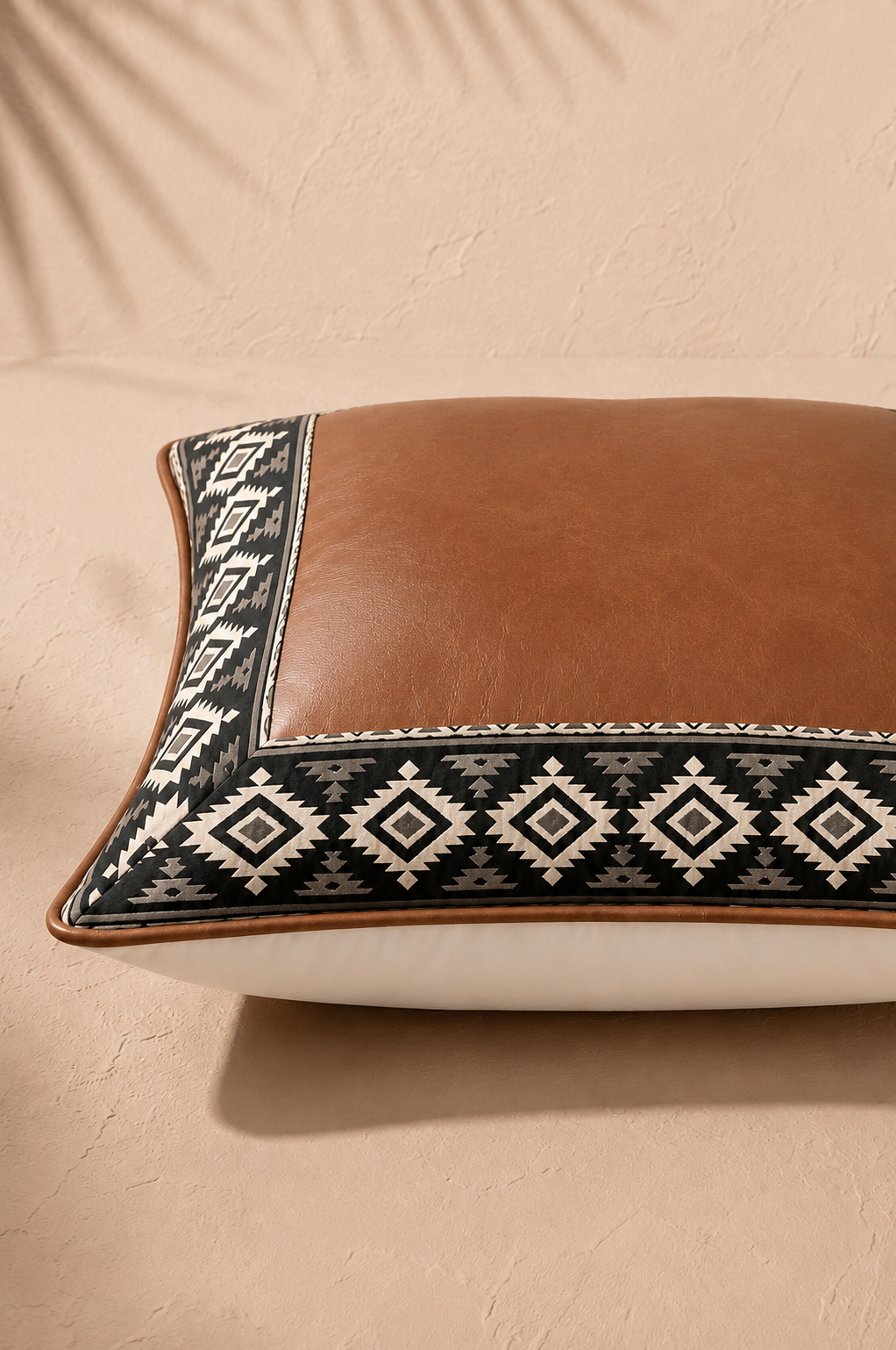Totem Core Cushion Cover - Cognac Brown