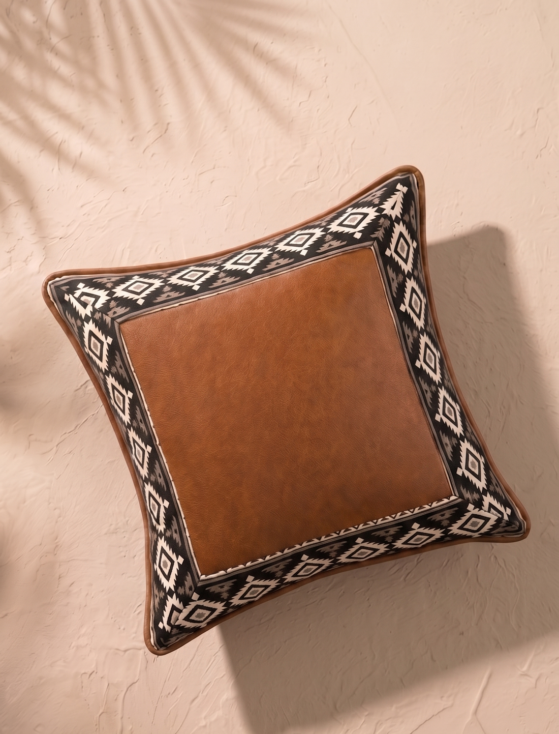 Totem Core Cushion Cover - Cognac Brown