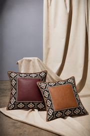 Totem Core Cushion Cover - Cognac Brown