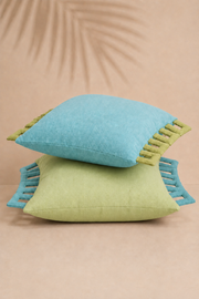 Lime Frame Cushion Cover